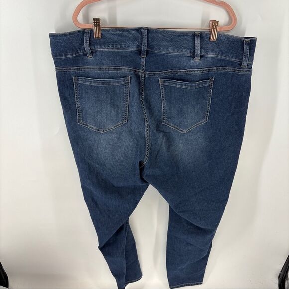 Torrid Blue Straight Leg Jeans Classic Denim Women’s 24 TALL - Picture 5 of 6